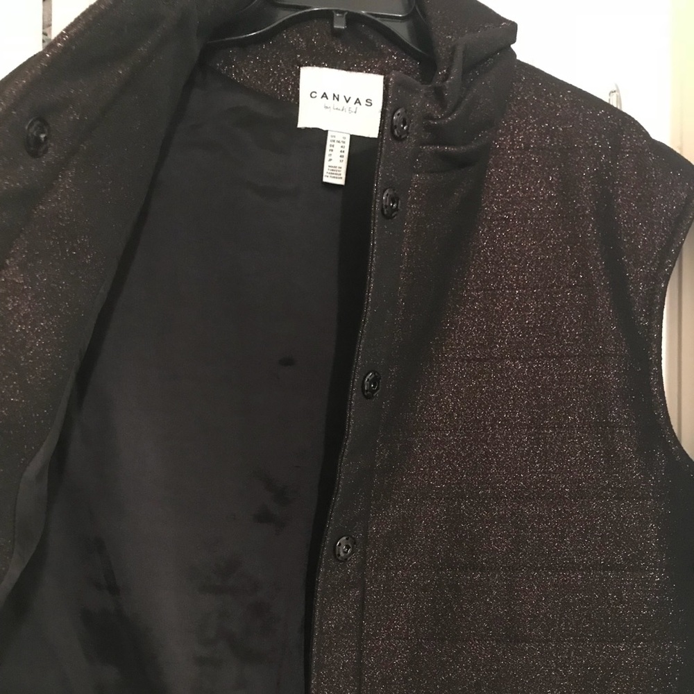 Canvas by Lands End sparkle vest